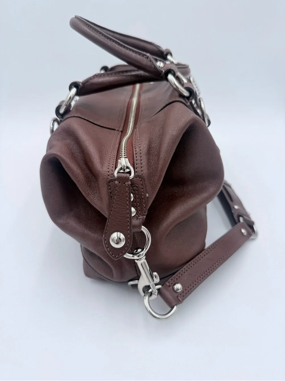 Coach Brown Leather Shoulder Bag